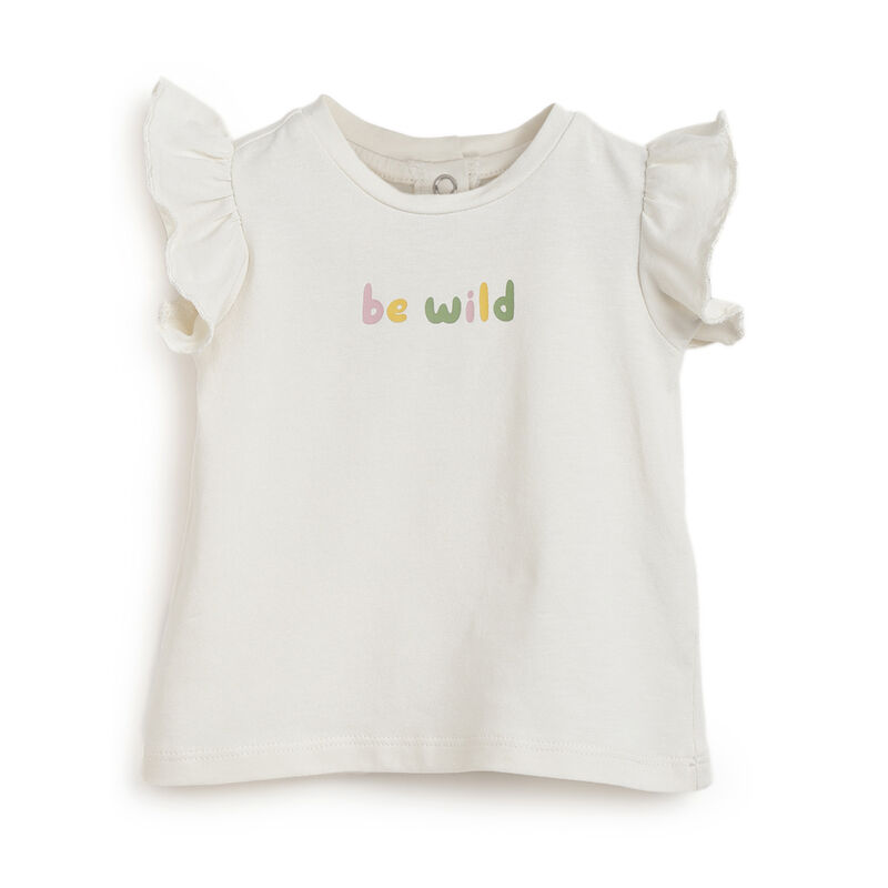 Girls Bronze Printed Short Sleeve T-Shirt image number 0